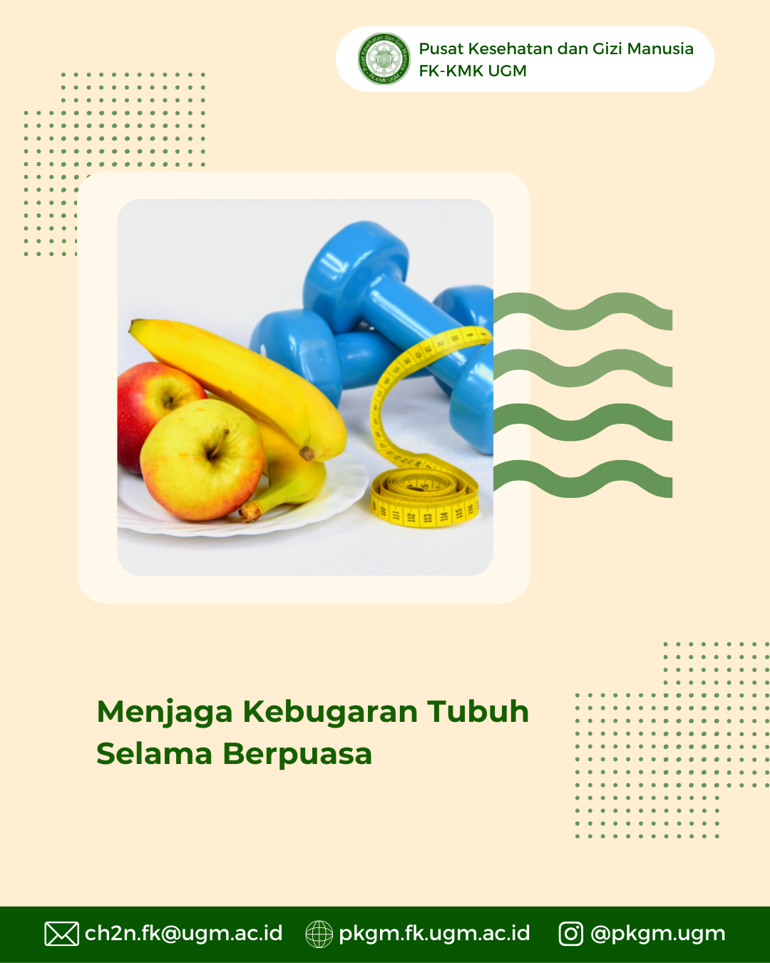 Menjaga Kebugaran Tubuh Selama Berpuasa Pkgm